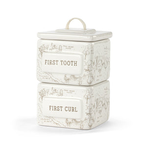 Winnie The Pooh First Tooth and Curl Keepsake Box