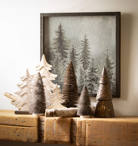 Winter Tree Framed Wall Art