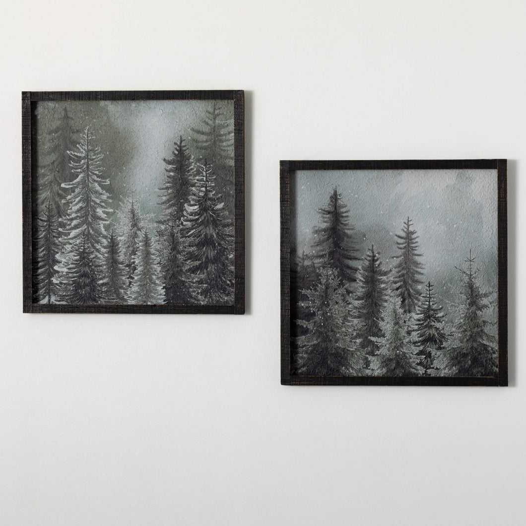 Winter Tree Framed Wall Art