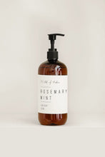 Load image into Gallery viewer, Rosemary Mint Hand Soap by Wild Flicker
