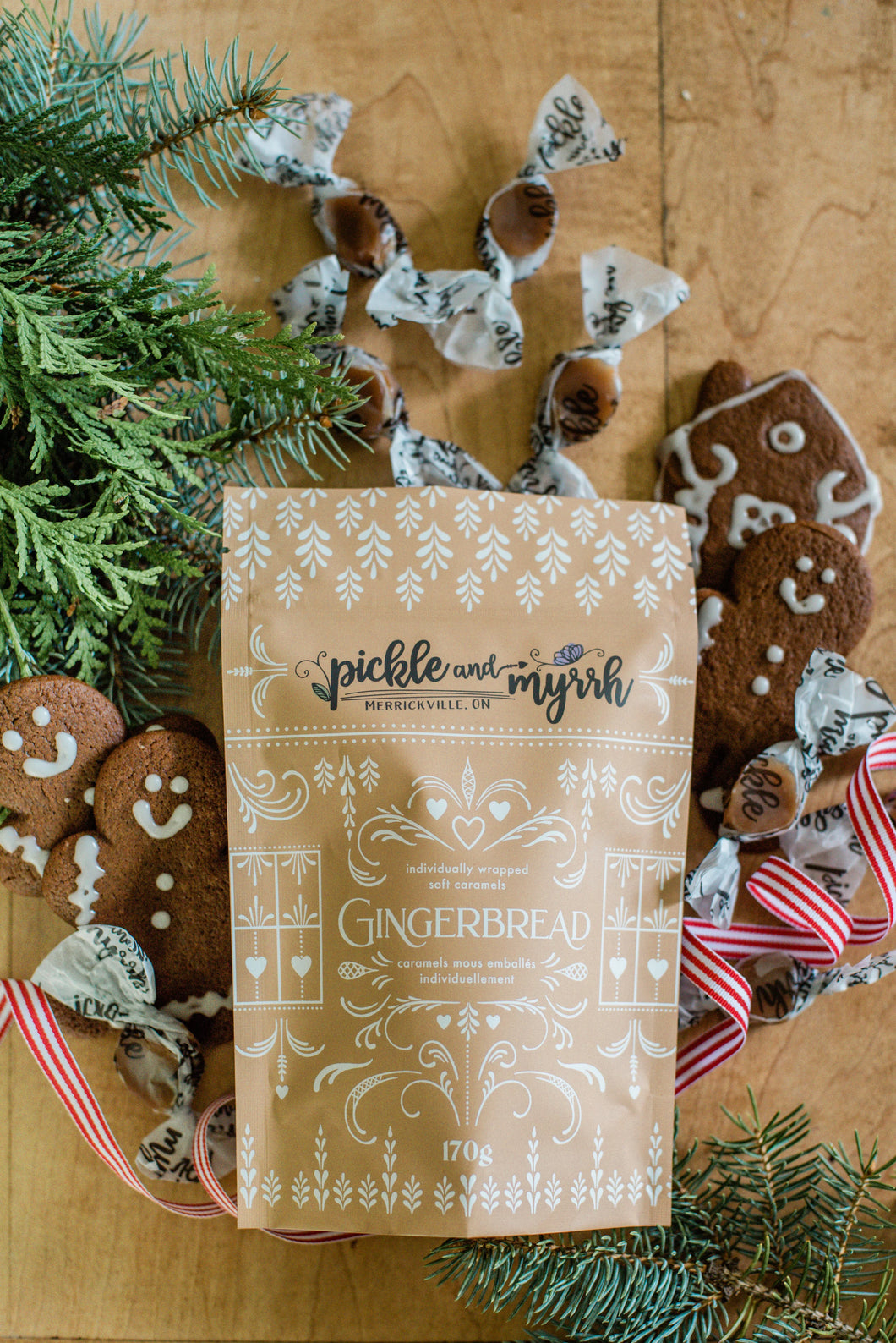 Pickle + Myrrh Gingerbread Caramels