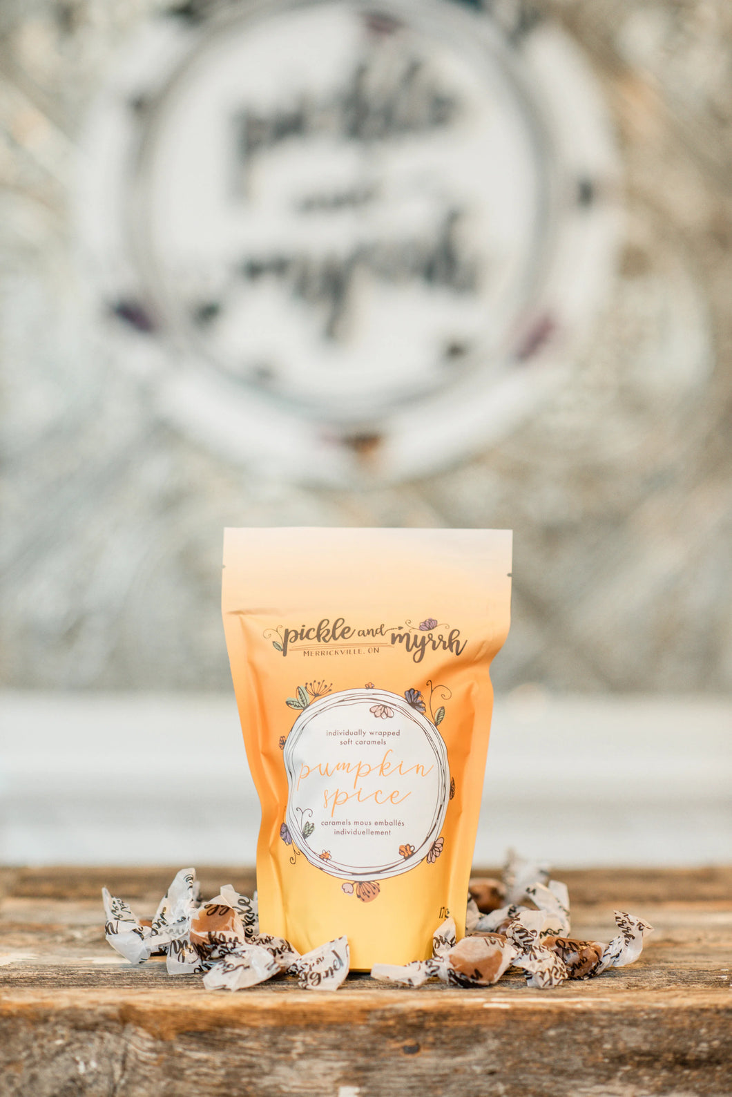 Pumpkin Spice Caramels by Pickle + Myrrh