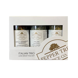 Italian Trio Seasoning Collection, Pepper Tree Spice Co.