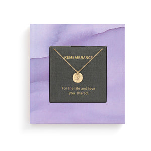 Your Journey Remembrance Book with Necklace