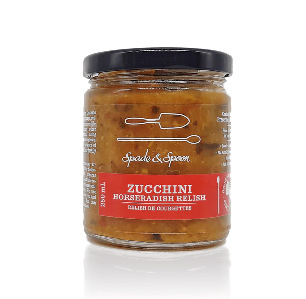 Zucchini & Horseradish Relish by Spade + Spoon