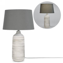 Load image into Gallery viewer, Ridged Base Table Lamp
