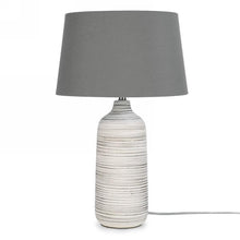 Load image into Gallery viewer, Ridged Base Table Lamp
