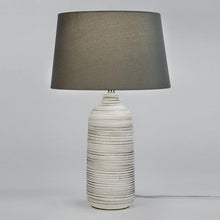 Load image into Gallery viewer, Ridged Base Table Lamp
